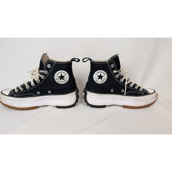 CONVERSE Chuck Taylor ALL STAR Run Star Hike High Top Platform Sneaker Black 8 - Picture 6 of 13